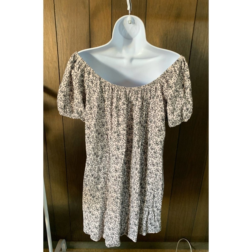 American Eagle Off the shoulder puff sleeve dress Size M - Picture 2 of 8